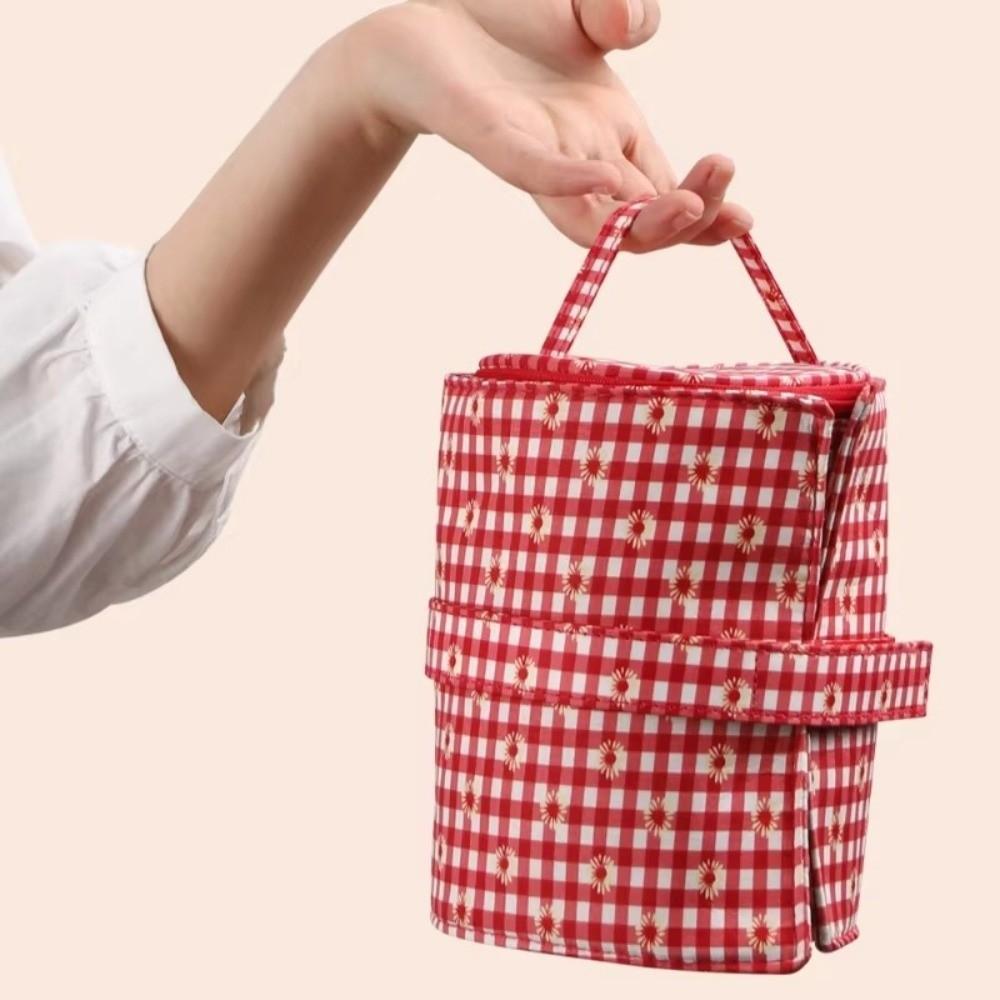 Dual Use Crochet Bag Outdoor Travel Accessories Storage Wool Storage Pouch Durable Knitting Tools Organizer For Knitting Tools