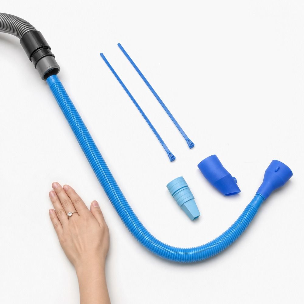 Plastic Vacuum Cleaner Extension Tube Long Reach Long Flat Tube Vacuum Cleaner Accessories