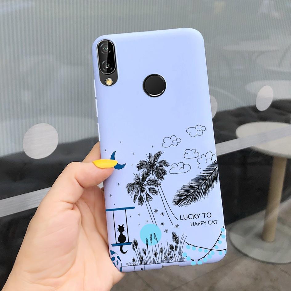 For Huawei P20 Lite Case Phone Cover Cute Love Heart TPU Protective Bumper Shell For Huawei P20 Lite ANE-LX2 Nova 3E Soft Fundas