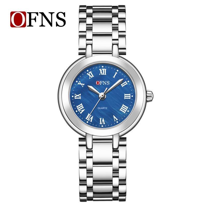 Women's Elegant Watches Fashion Light Luxury Original Wristwatch Stainless Steel Waterproof Quartz Ladies Watches