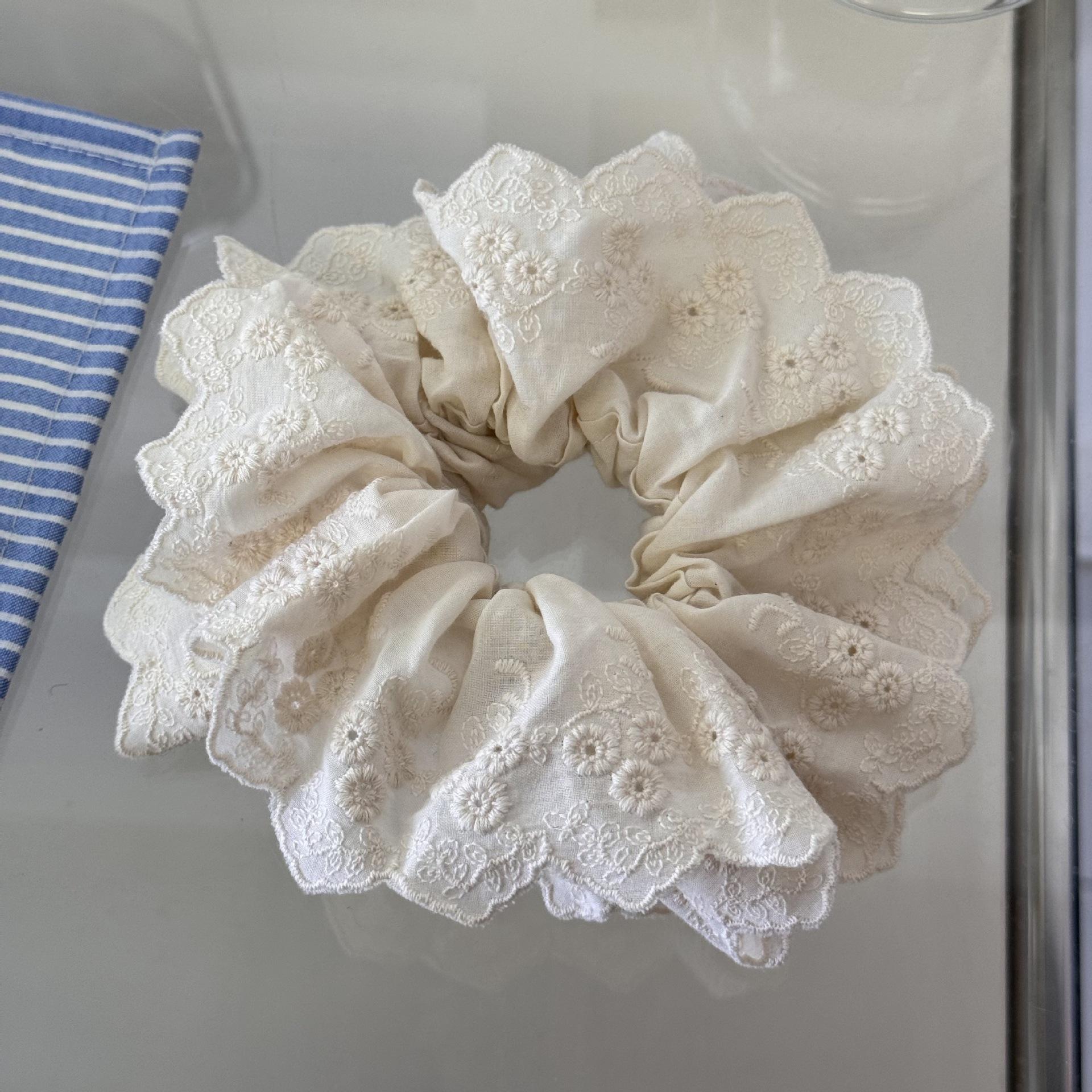 

Большие аксессуары для волос резинки для волос женские девочка эластичная резинка скранчи корейские цветы фасцинатор винтаж новый взрослые