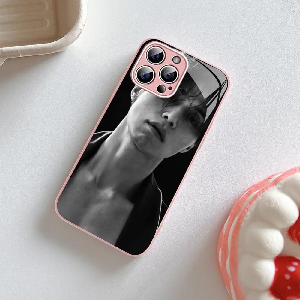 Actor Lee Dong Wook Phone Case For iPhone 14 13 12 Mini 11 Pro XS Max X XR 14 Plus Tempered Glass Cover
