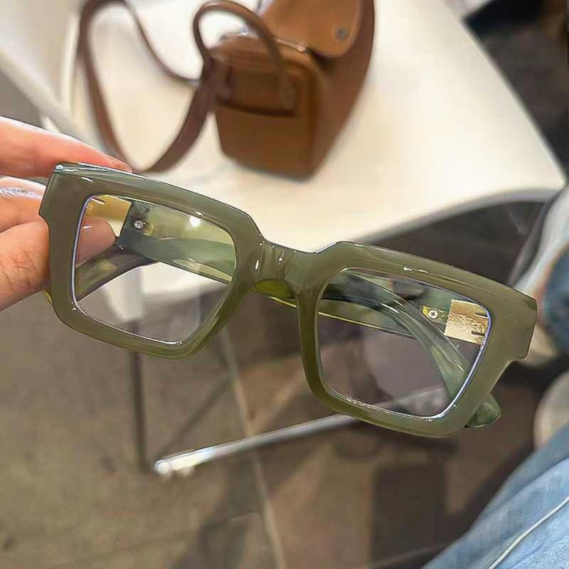 

Нейтральные Ретро Квадратные Очки для Чтения Стильные Новые Очки Высокой Четкости, Блокирующие Синий Свет, для Гиперметропии Модные Оправы +300