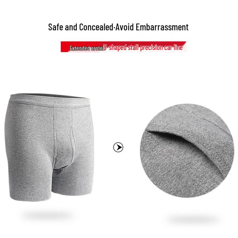 Pánské zeštíhlující podzimní/zimní kalhoty z bavlny a vlny Langsha