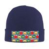 DHMIS Character Pattern Warm Knitted Cap Winter Knit Bonnet Hat Skullies Beanies Hip Hop Caps for Unisex