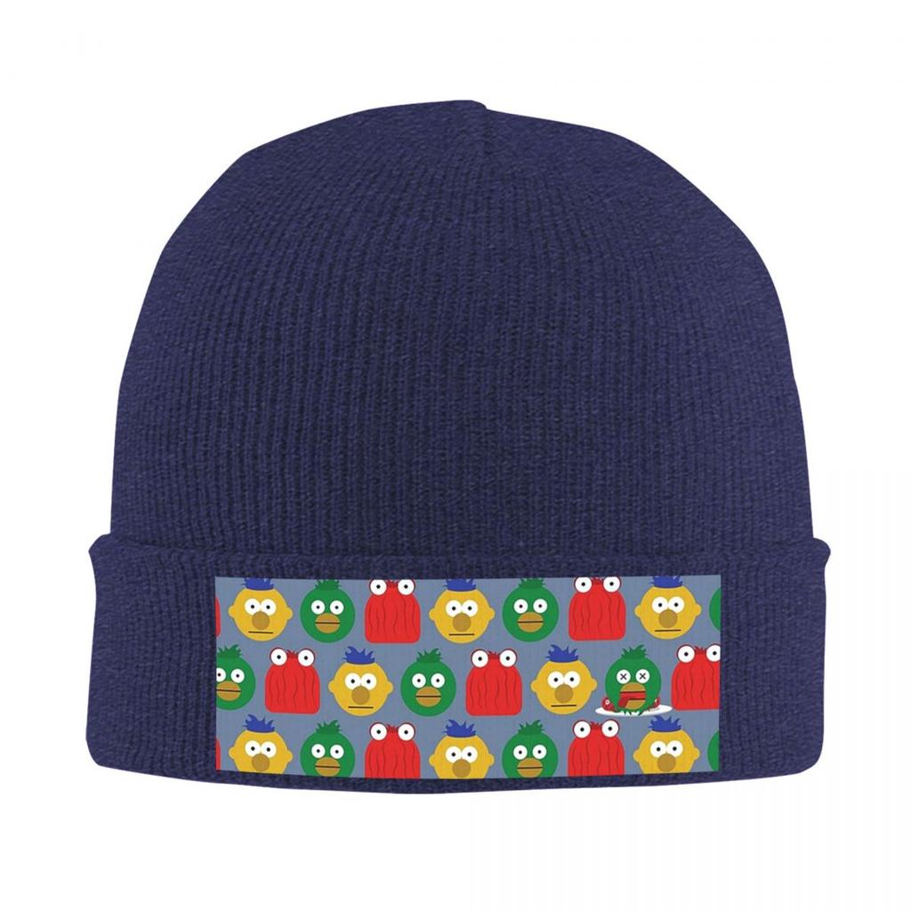 DHMIS Character Pattern Warm Knitted Cap Winter Knit Bonnet Hat Skullies Beanies Hip Hop Caps for Unisex