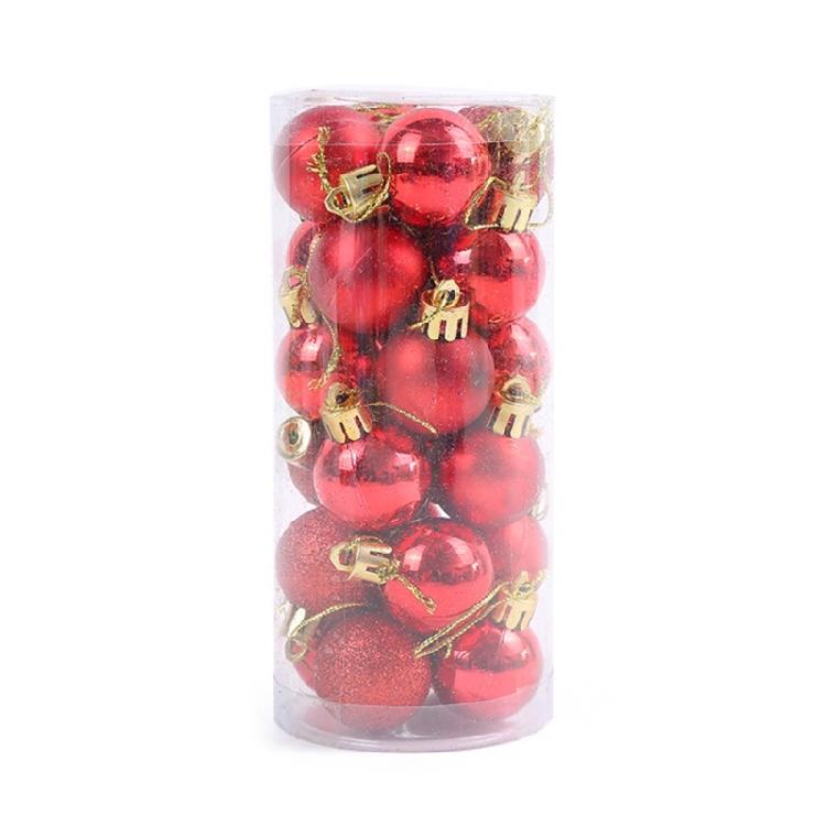 Christmas Ball Ornament 24pcs/box Baubles Holiday Wedding Home Decor