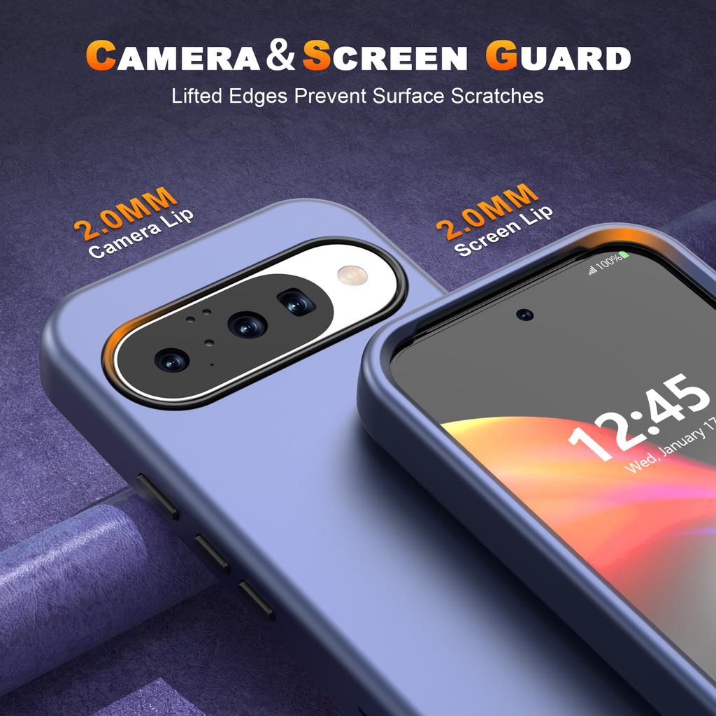GW03 For Google Pixel 10/10 Pro Case TPU+PC Phone Cover Dual Layer Shockproof