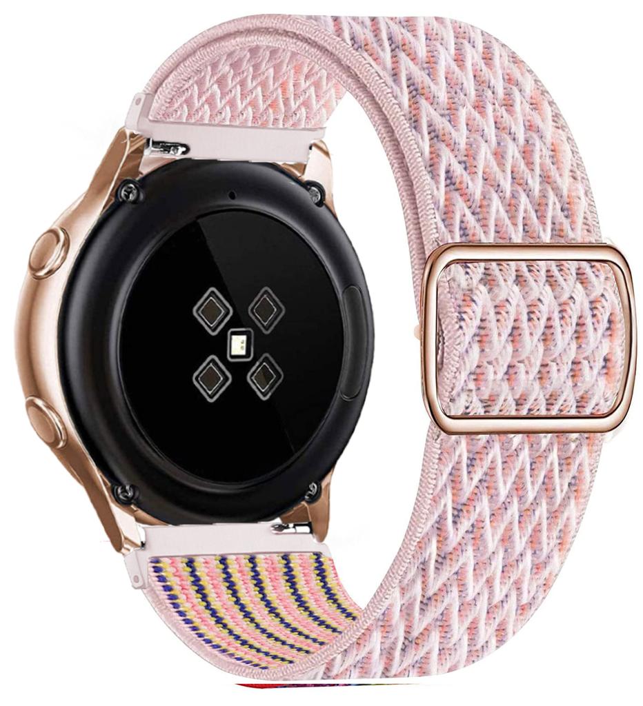 20mm 22mm Watch Straps For Samsung Galaxy Watch 7 5 pro 6 4 classic Adjustable Elastic bracelet Huawei watch GT 4 3 6 5 pro band