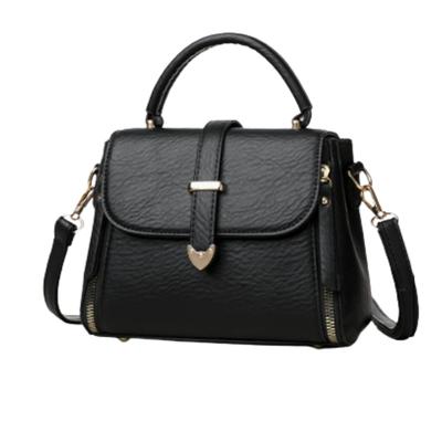 ORIJIRI Women's Small Shoulder Bag, Wallet, Cute Handbag, PU Leather, 3-Way Mini Shoulder Bag (Black)