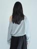 CERRIC Raw Cut Sweatshirt/Gray