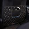 Upgraded Car Kick Mat & Back Seat Organizer for Child Seats