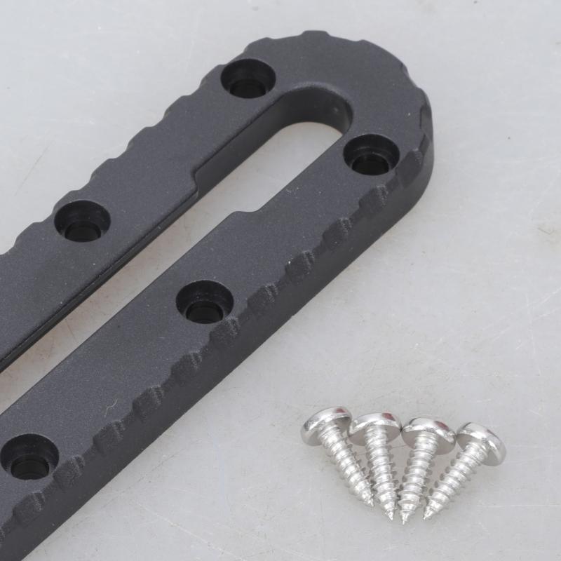 2Pcs Kayak Slide Track Rail Bracket Kayak Accessories Mount Track for Fishing Rod Holder, Fish Fider, Cup Holder