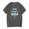 Seether Tričko Bavlna Černá Velikost S až 5XL PM1197 vintage Vyprané Pohodlné Unisex Lehce Pružné homme Univerzální Ležérní