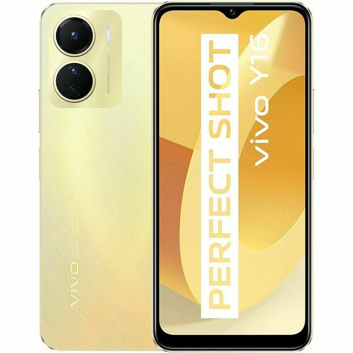 

Смартфон Vivo Vivo Y16 6,35 Gold 4 ГБ ОЗУ 6,5 1 ТБ 128 ГБ