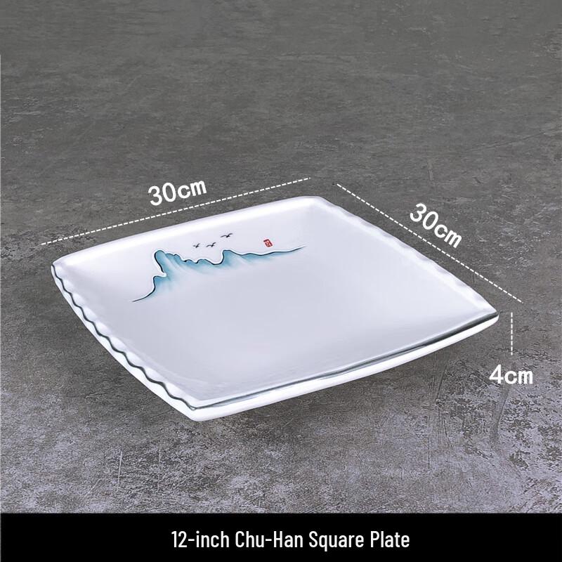 Creative Ceramic Square Serving Plate