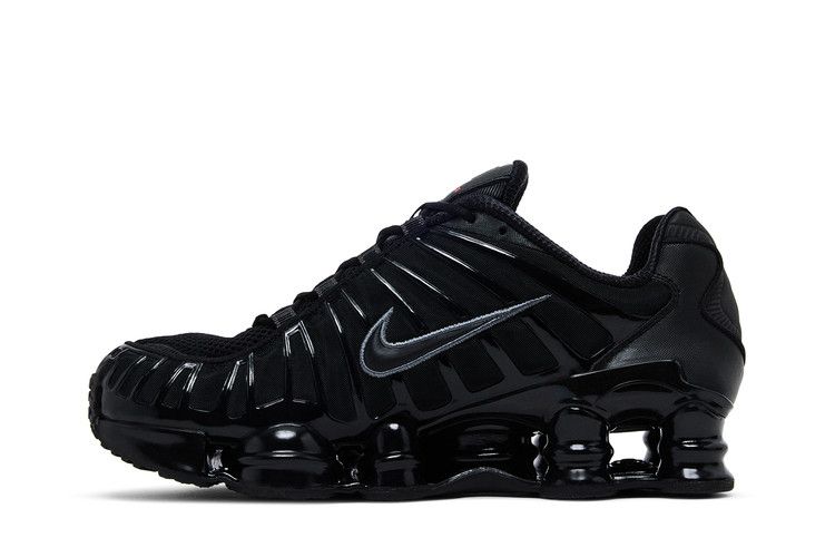 Pánské tenisky Nike Shox TL Černá Metalická Hematitová Černá/Černá-Metalická Hematitová-Max Oranžová