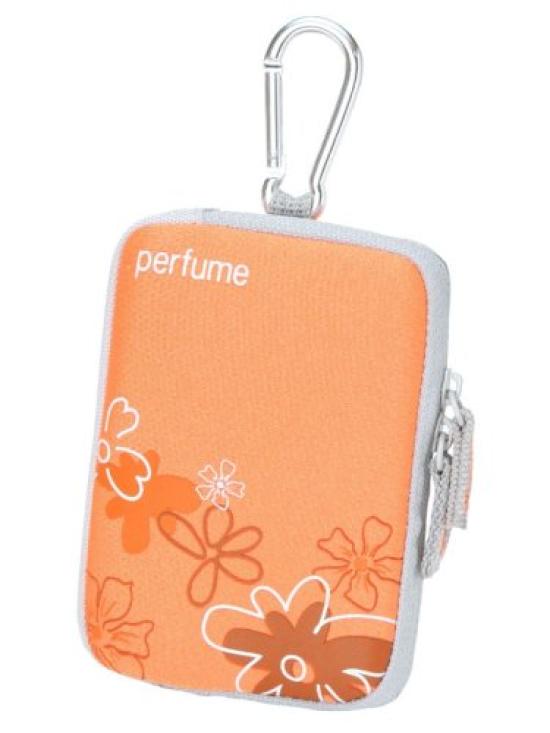 ETSUMI Digital Camera Perfume with Case, NP, Carabiner, Orange, E-1729