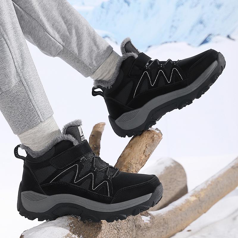 Women Snow Boots Winter Unisex Plus Size Walking Shoes Men's Waterproof Outdoor Hiking Boots