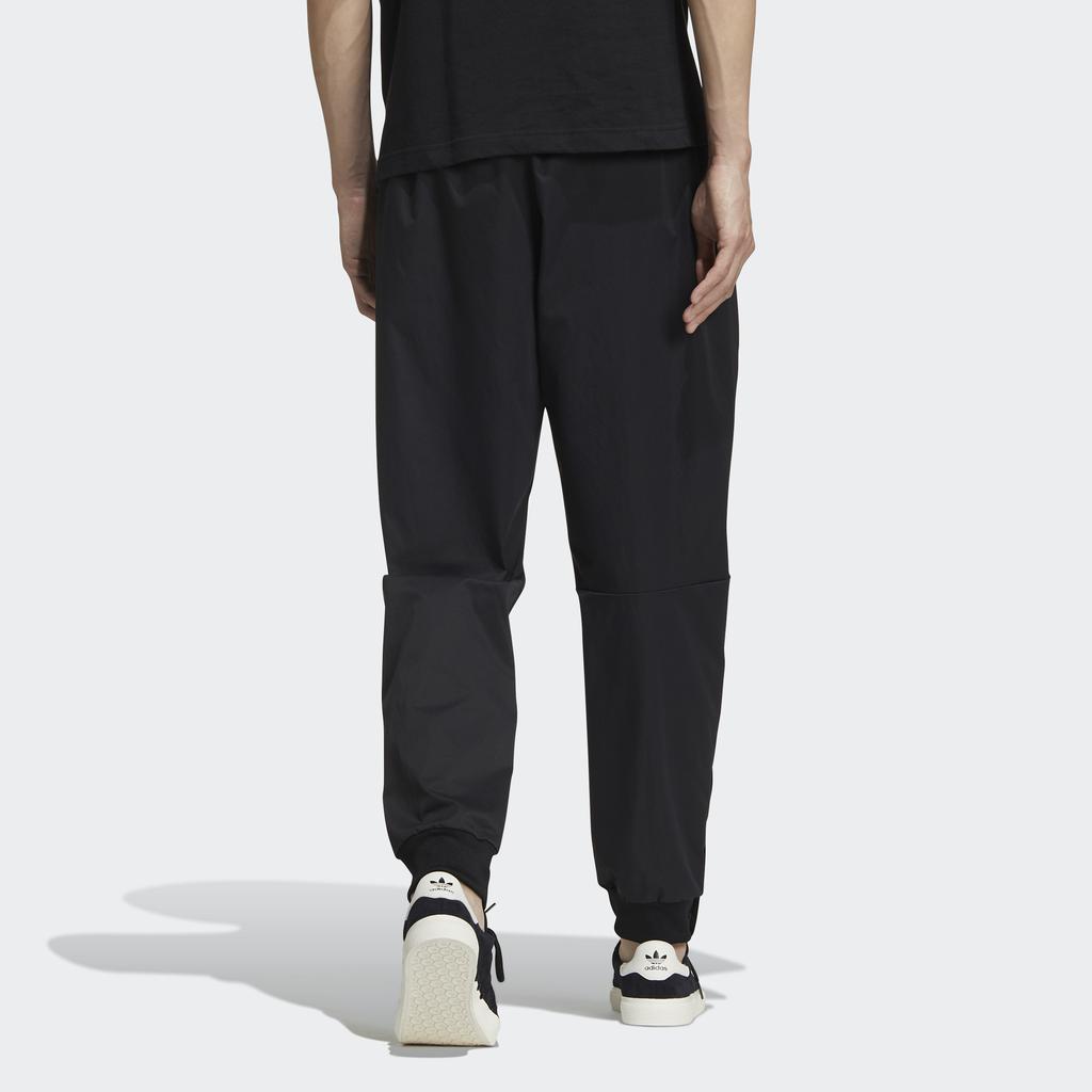 Adidas Originals Trefoil Tech Pants With Pocket Logo Men Bottoms Black GT7289