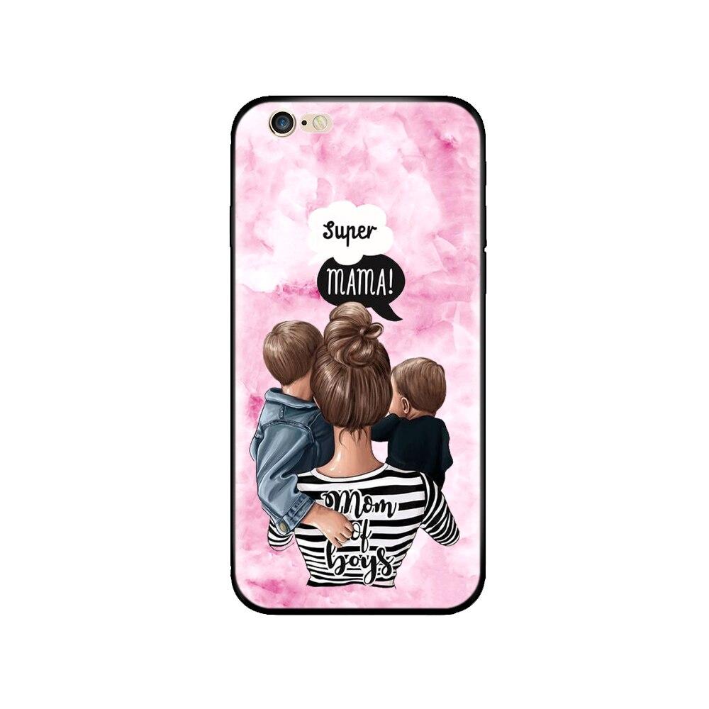 For Iphone 5s 5 S Se 2016 4.0" Case Silicon Soft Phone Cover On Apple iPhone 6s 6 S Plus Funda Coque Shell Bumper Black Tpu Case