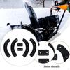 6x Snowblower Rubber Auger Blade Paddles Replacement,Snow Blower Accessory Paddle Kit SJ600S-4abld