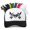 Incantation Immolation Mayhem Watain Death Metal Band Baseballkappe Unisex Rock Snapback Hut