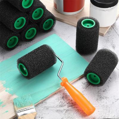 9 Pcs Textured Paint Rollers Bed Liner 4 Inch Roller Paint Rollers