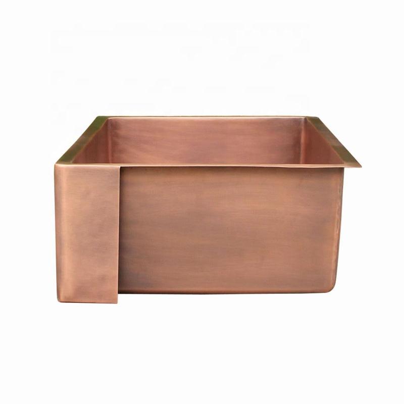 Eco-Friendly Copper Sink Strainer for Kitchen Sink (as the picture,Copper)