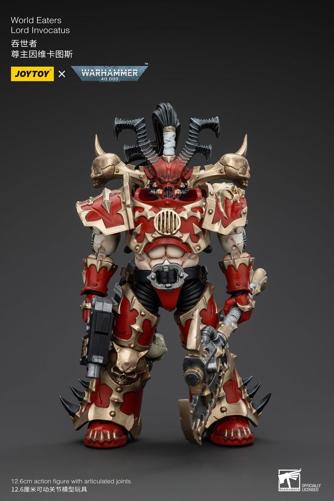 JOYTOY Warhammer World Eater Lord Invocatus Scale Action Figure 40,000 1/18 (Assembled)