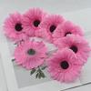 7pcs New Silk Artificial Sunflowers Gerbera DIY 3D Sunflower Flower 10cm Flower Arranging Simulated Flower Photography