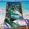 Genshin Impact Nefer Towel Sports Quick Dry Travel Camping Gear Sandproof Soft Light Large Beach Towel