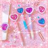 Pretty Stationery Items Back To School Writing Pens Heart Love Gel Pens Elegant Pens Kawaii Stationery Supplies Cute Pens