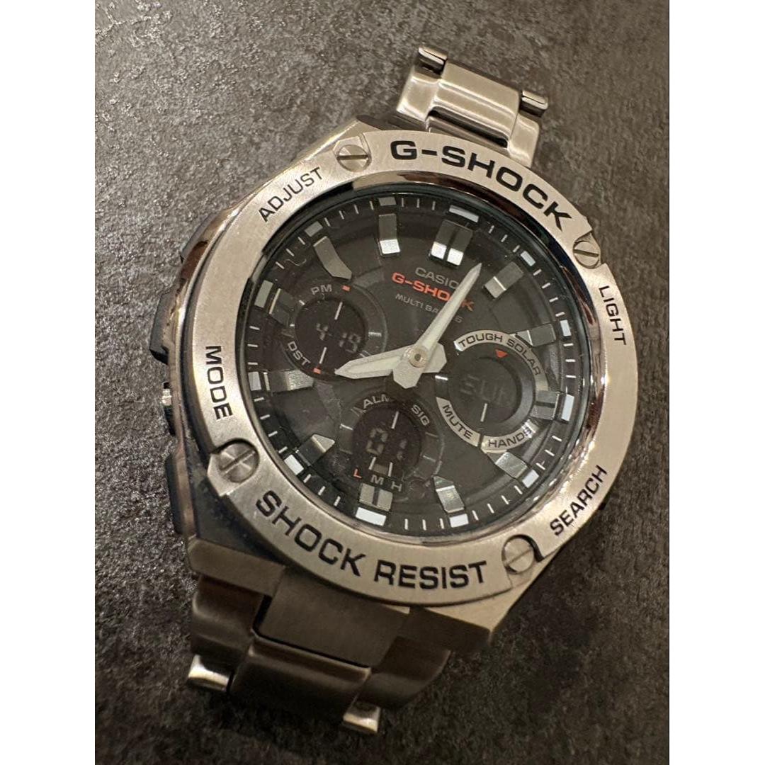 [With box] CASIO G-SHOCK GST-W110D radio solar watch