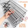 4-Tier BBQ Bread Cake Cooling Rack Folding Dessert Display Storage Rack Kitchen Baking Tool Home Baking Storage Shelves