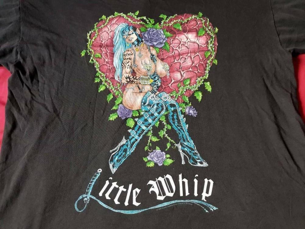 DANZIG 90s Little Whip Shirt Short Sleeve Black For Fans Size S-234XL 1H0685 Unisex T-Shirt S