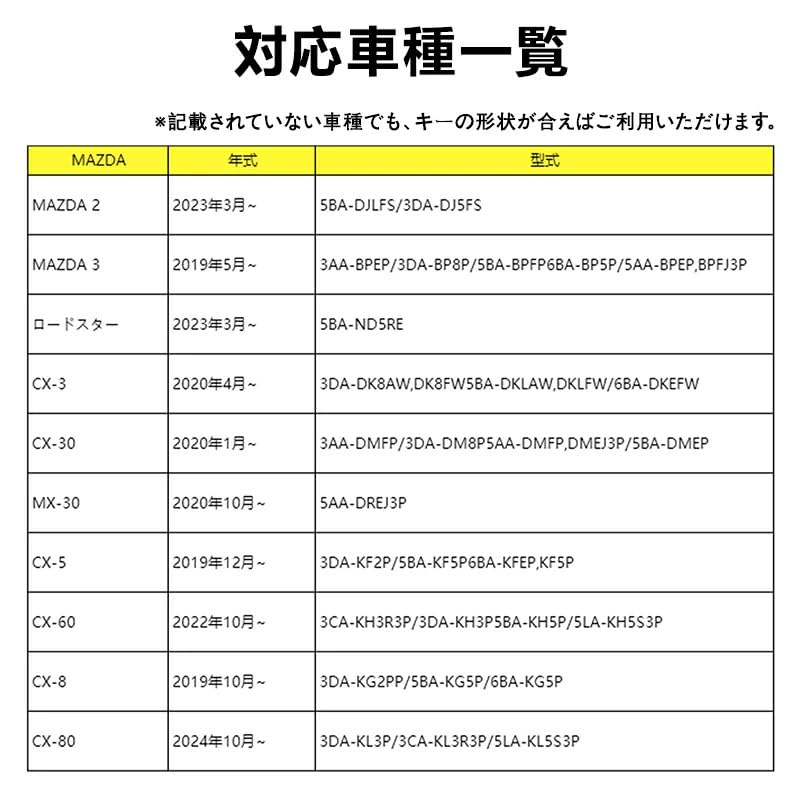 New Mazda CX-80 CX8 CX5 CX30 MX30 CX60 CX-30 CX-8 Roadster Genuine Leather Key