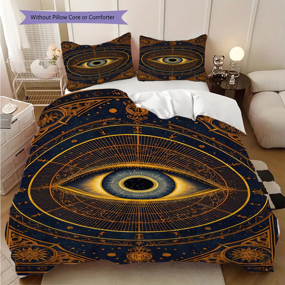 

Recognized Freemasonry bedding, duvet cover, pillowcase, home decoration, birthday gift (1 * duvet cover+2 * pillowcase, coreless) 135x200cm