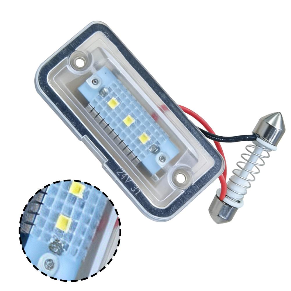 Rear License Illumination Transparent LED License Plate Automotive Lighting Solutions Led Light Replace Broken damaged China Mainland