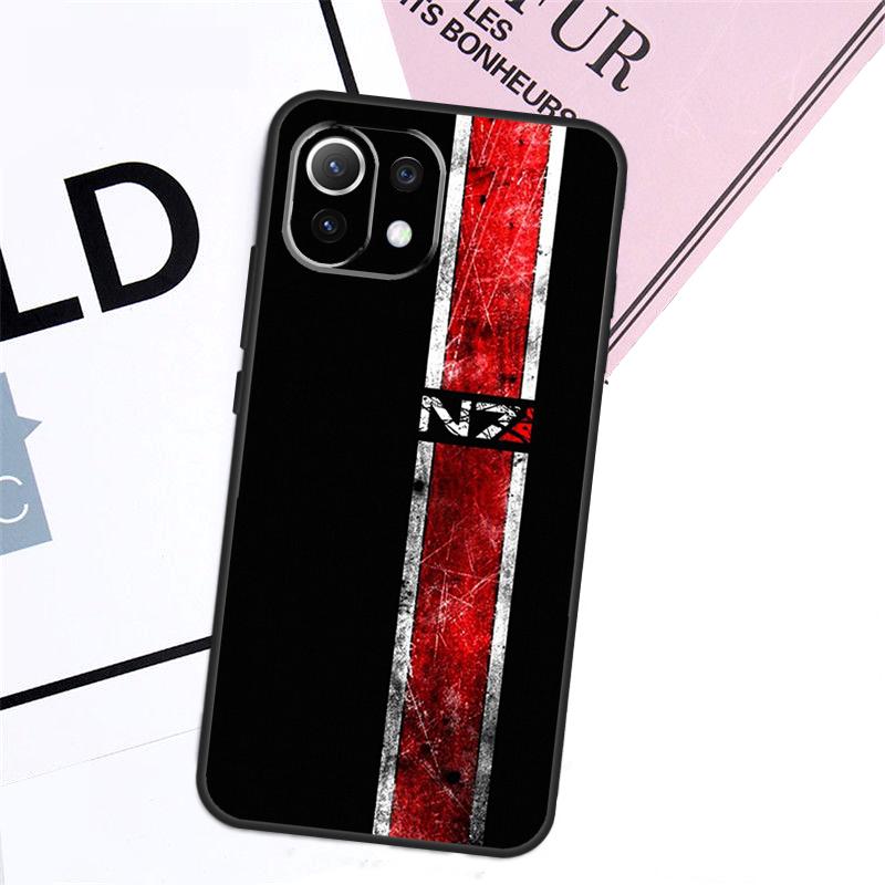 N7 Mass Effect Case For Xiaomi 17 Pro Max 14 15 Ultra 13T 14T 15T Pro POCO F8 F7 F5 F6 X5 X6 X7 Pro Cover