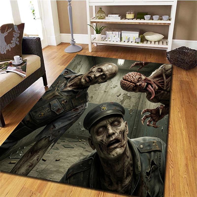 Resident Evil Carpet Rug For Living Room Bedroom Home Sofa Decoration Kids Play Nonslip Floor Mat