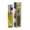 260ml Glass Press-Type Oil and Water Spray Bottle - Non-Drip, Transparent Kitchen and Watering Can.