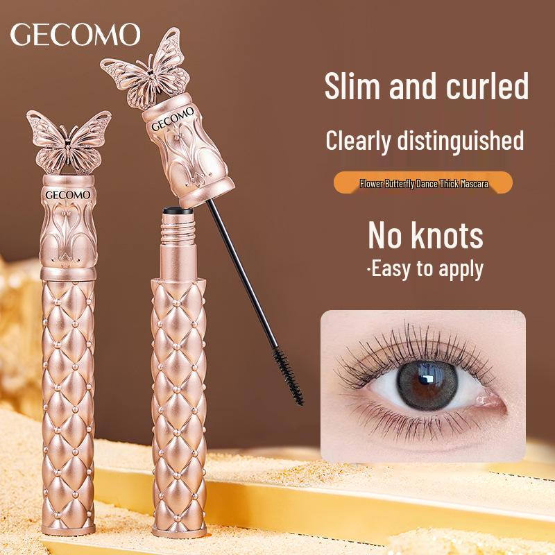 GECOMO Waterproof Curling Mascara with Fine Comb Primer