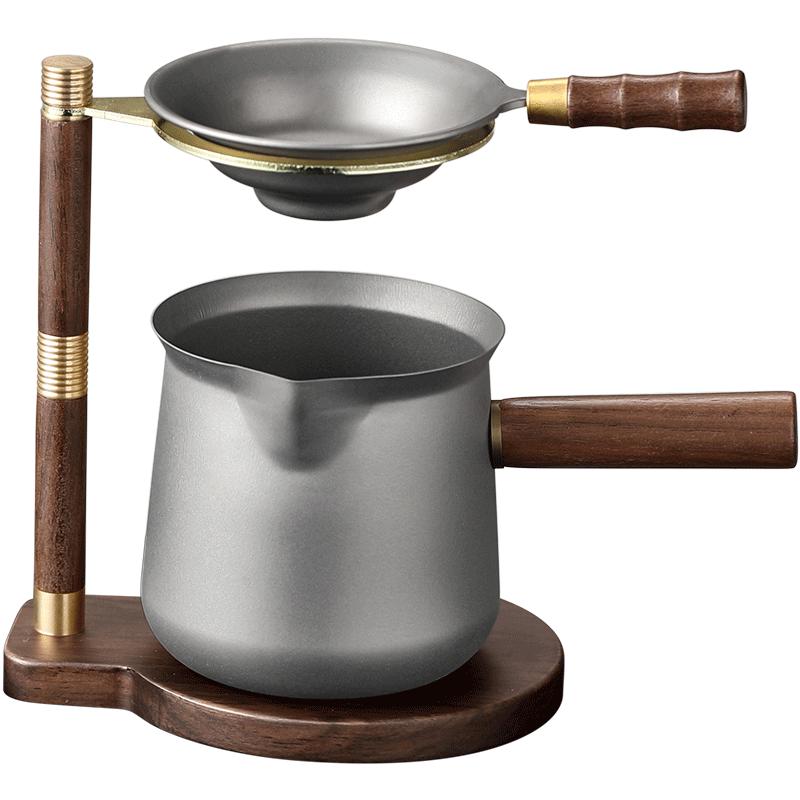 Pure Titanium Tea Strainer & Filter Set