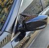 Carbon Fiber Look OX Horn Rear View Side Mirror Cover Trim For Honda Accord 2008