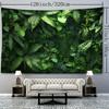 1pc Tropical Lush Greenery Print Tapestry, Bohemian Home Decor for Living Room or Bedroom, Holiday Gift with Free Installation Kit