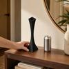 3D Printed Vase, Smooth Surface Burr-free PLA Vase, Modern Hourglass Shape Desktop Ornament for Dining Table Living Room Decoration