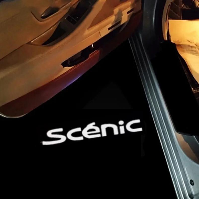 LED For Clio Captur twingo megane A CLIO INITIALE RS GT Sport MK2 MK3 MK4 MK5 Car Door Courtesy Light Projector Welcome Lamps