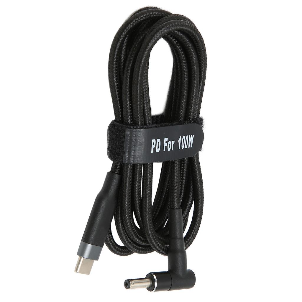 JORINDO USB C To DC Plug 100W Fast Charging Portable Convenient Durable Soft Wearproof Laptop Power Cord for Home