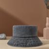 New Retro Denim Fisherman Hat Men and Women Fashion Short-brimmed Harajuku Literary All-match Cotton Luxury Panama Bucket Hat
